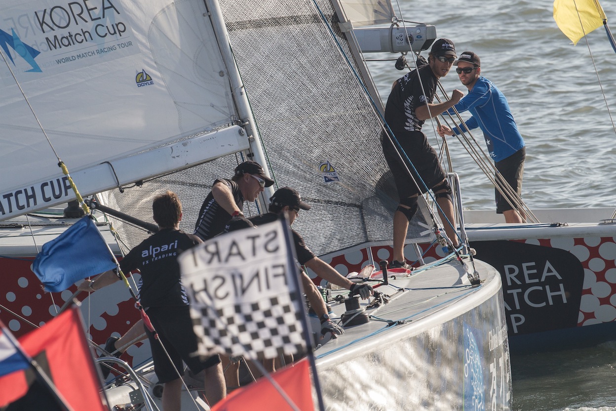 Adam Minoprio and Taylor Canfield during the semi finals at Korea Match Cup 2013. Gyeonggi Province, Korea. 1 June 2013 Photo: Subzero Images/AWMRT