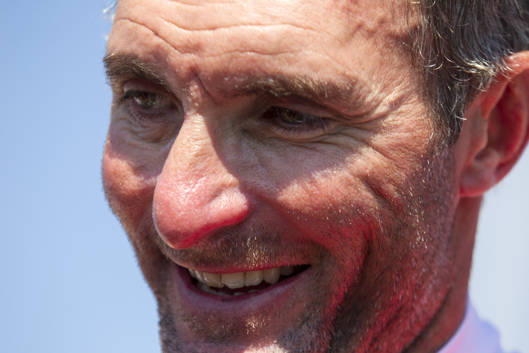 Victoire de Jeremie Beyou (Maitre Coq) sur de la 4eme etape de la Solitaire du Figaro Eric Bompard Cachemire 2014 entre Les Sables d'Olonne et Cherbourg