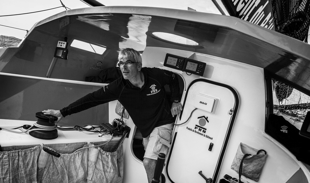 Monocoque IMOCA 60' PRB - Skipper : Vincent Riou -