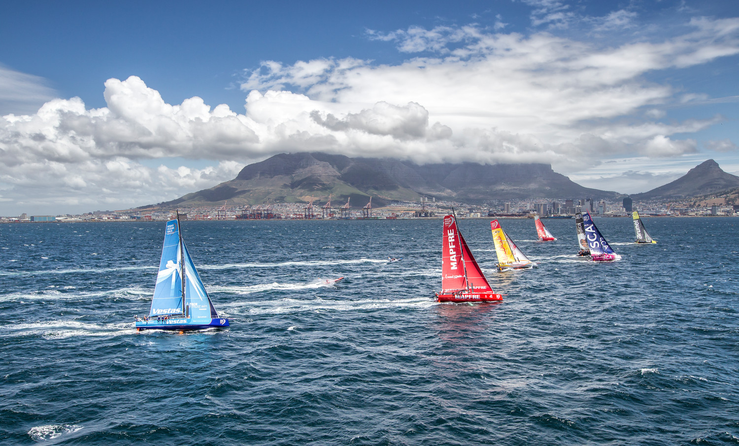 November 14, 2014. Practice Race in Cape Town.