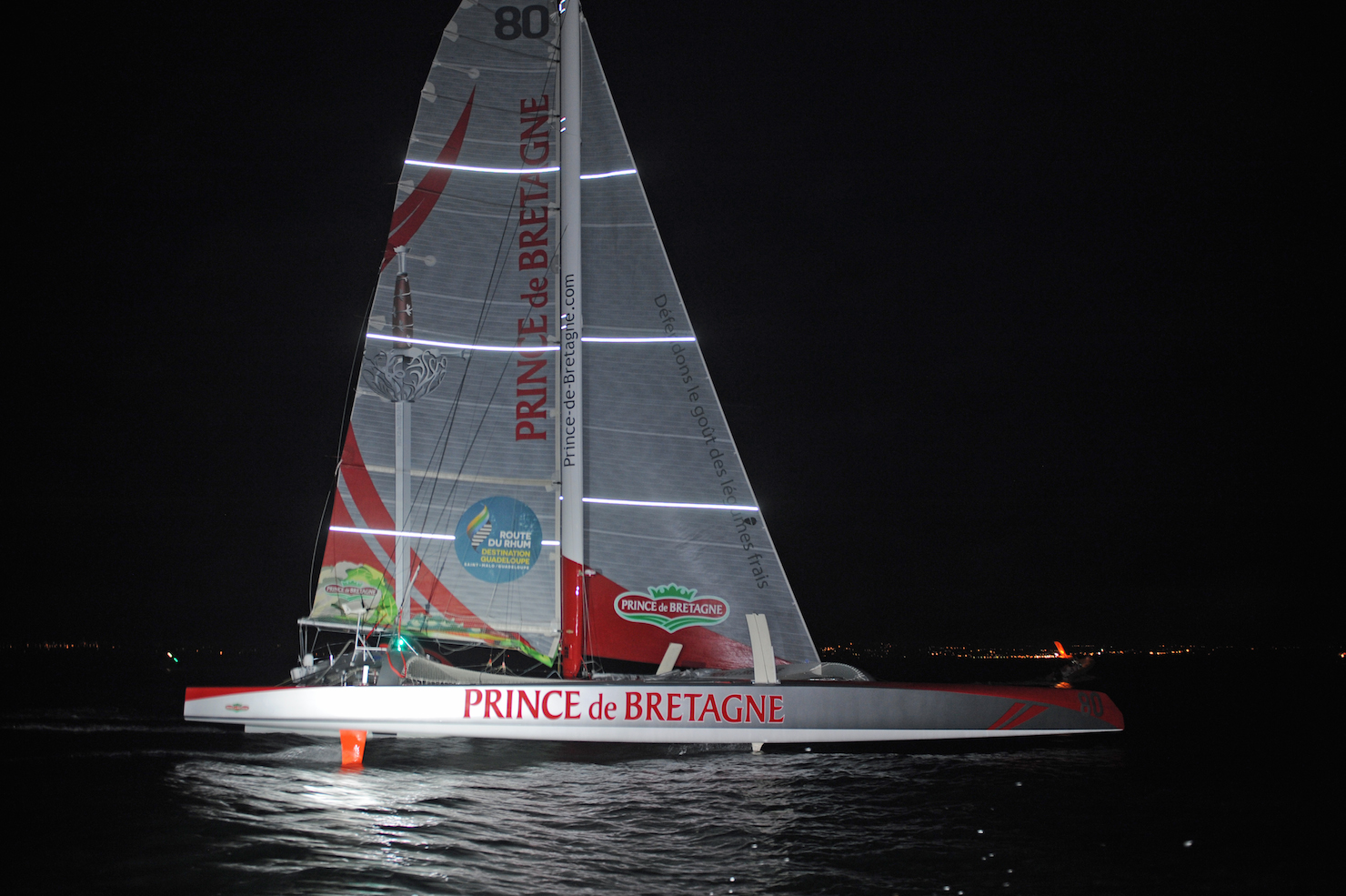 Route du Rhum 2014 - Prince de Bretagne - Lionel Lemonchois - Arrivée Guadeloupe