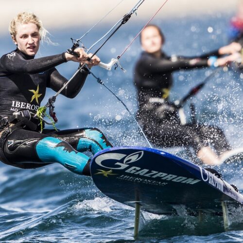 46 Trofeo S.A.R. Princesa Sofia, 46th Princesa Sofia Trophy, Kite, Kite Boarding Men RUS RUS-7 27 Denis TARADIN, Olympic Sailing, Pedro Martinez, Sailing, Sea