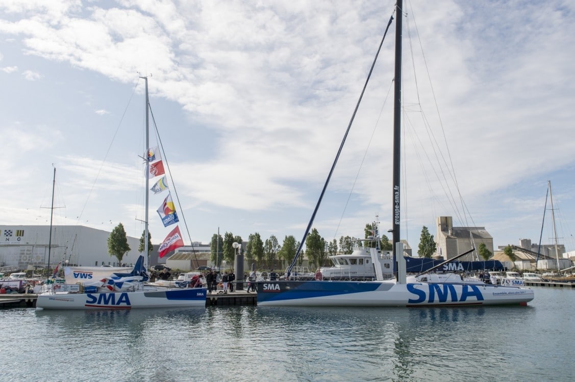 Passation, temoin, avril, ouest, 60 pieds, monocoque