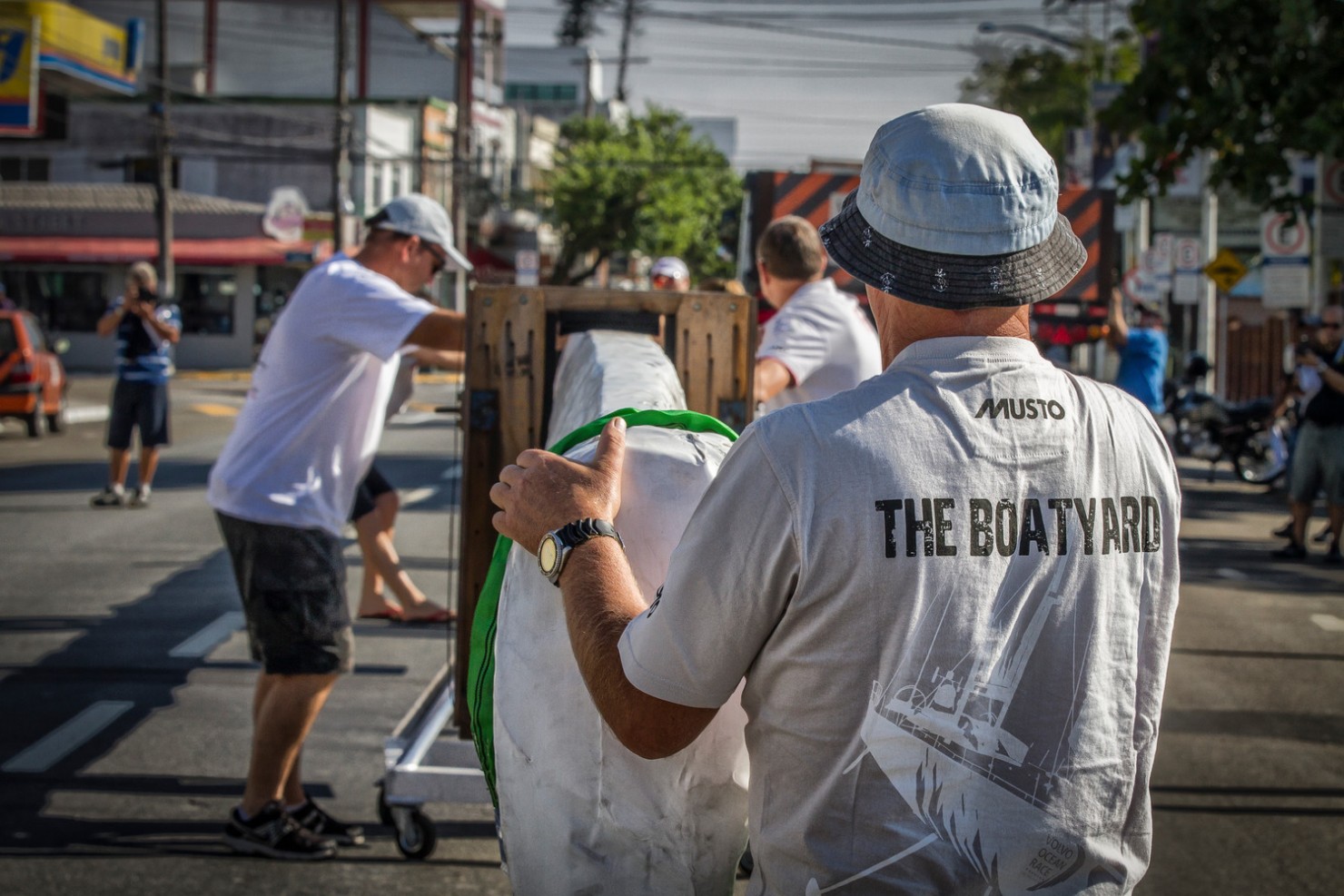 2014-15, Boatyard, Brazil, Dongfeng Race Team, Itajai, Onshore, Village, Volvo Ocean Race, mast