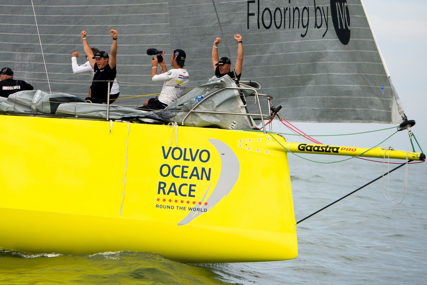 Volvo Ocean Race, VOR, 2014-15, Inport, Itajai, Team Brunel, winners