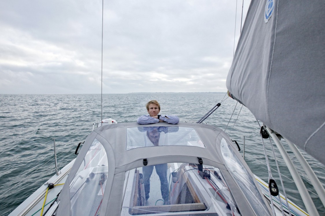 Brittany, FinistËre, France, FranÁois Gabart, Mer Concept, Port-la-ForÍt, RM890, action, adrenalin, adventure, adventurer, boat, color, competition, future, high performance, horizontal, marine, nautical, navigation, ocean, offshore, onboard, outdoor, portrait, racing, racing yacht, record, sail, sailboat, sailing, sailor, sea, sponsor, sponsoring, team, travel, vision, voyage, water, wind, yacht, yachting, yachtman, yachtmen, young, youth