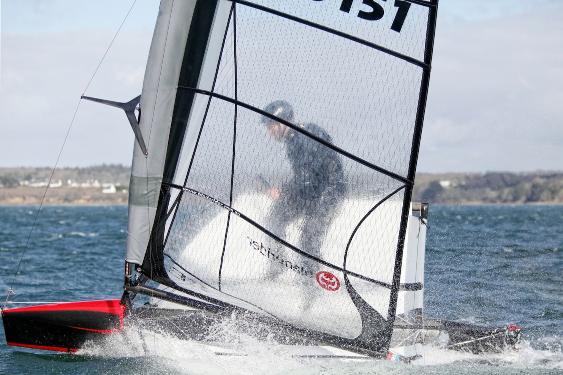 Brittany, FinistËre, Foil, Foiling Moth, France, FranÁois Gabart, Mer Concept, Moth, Port-la-ForÍt, action, adrenalin, adventure, adventurer, boat, color, competition, foiler, future, high performance, horizontal, marine, nautical, navigation, ocean, offshore, outdoor, portrait, racing, racing yacht, record, sail, sailboat, sailing, sailor, sea, sponsor, sponsoring, team, travel, vision, voyage, water, wind, yacht, yachting, yachtman, yachtmen, young, youth