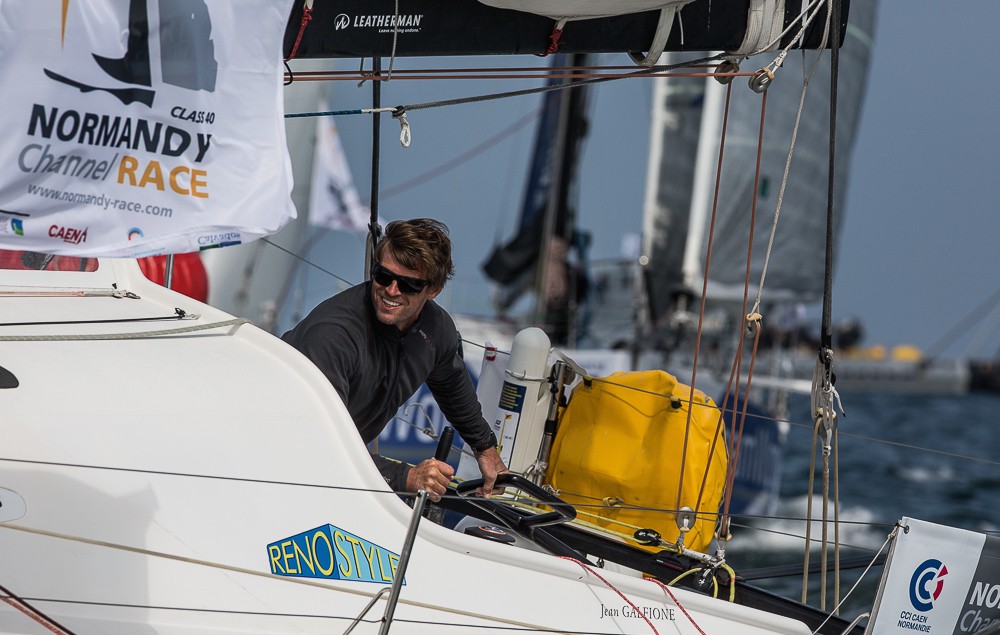 2015, CLASS 40, COURSE AU LARGE, DEPART, DOUBLE, NCR 2015, NORMANDY CHANNEL RACE 2015