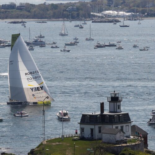 2014-15, VOR, Volvo Ocean Race, Race, Leg 7, Start, Newport, USA, Team Brunel
