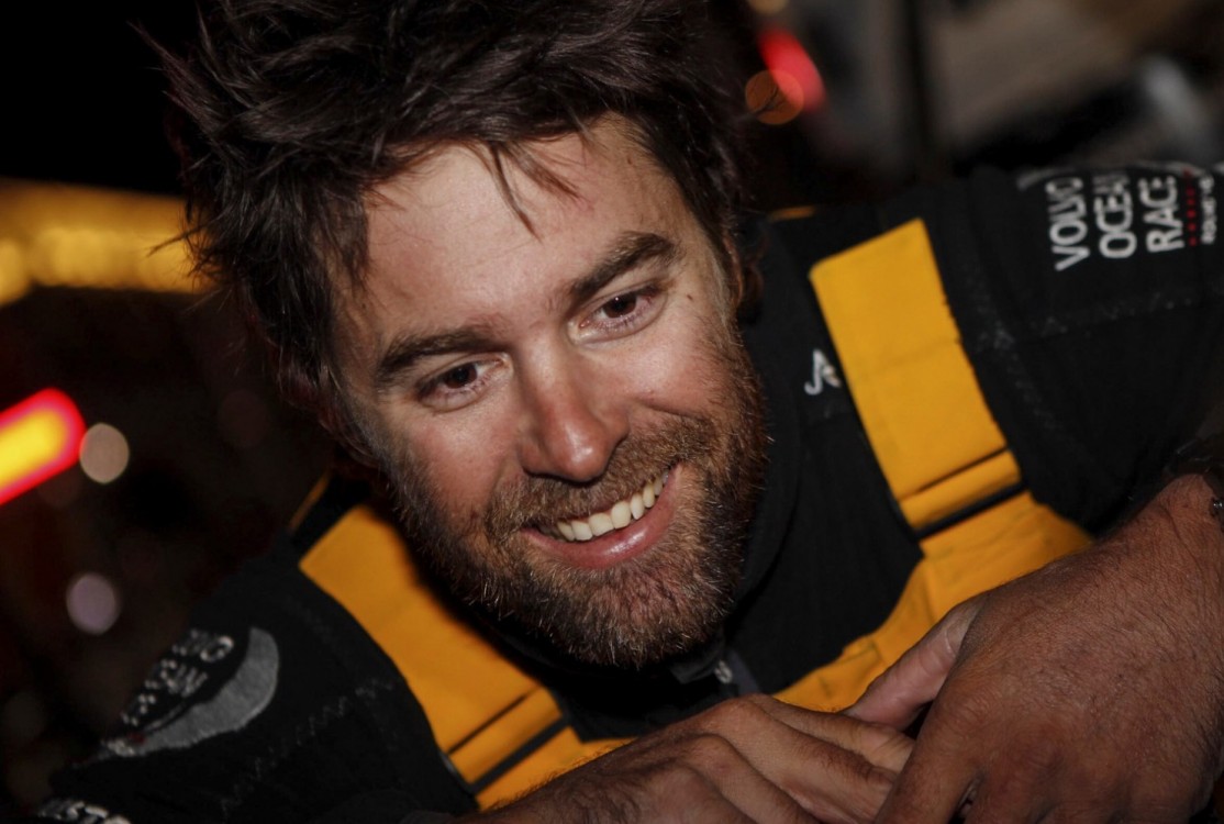 VOR, Volvo Ocean Race, 2014-15, Newport, arrivals, aerial, Abu Dhabi Ocean Racing, Daryl Wislang