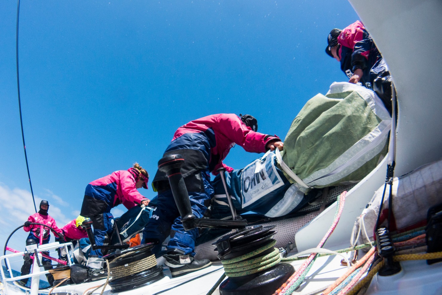2014-15, Leg 7, OBR, Team SCA, VOR, Volvo Ocean Race, onboard, stack