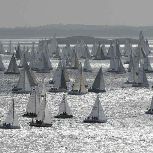 TOUR DE BELLE ILE, VOILE, REGATE, SAILING