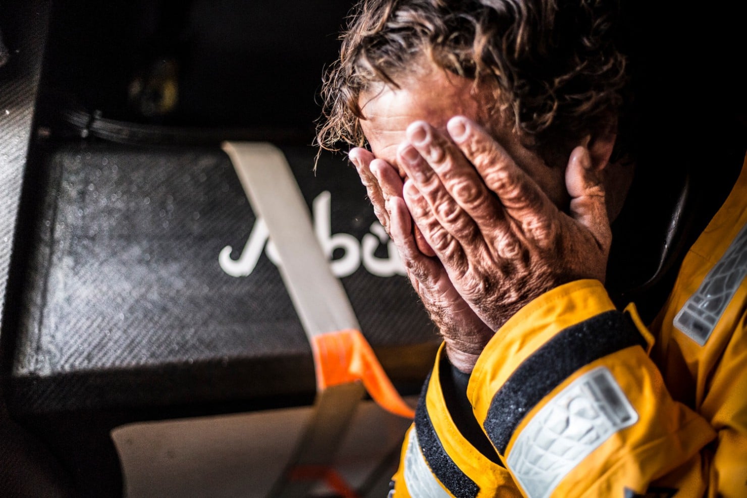 2014-15, Abu Dhabi Ocean Racing, Leg 8, VOR, Volvo Ocean Race, onboard, Roberto Bermudez de Castro, chuny, hands, Bay of Biscay