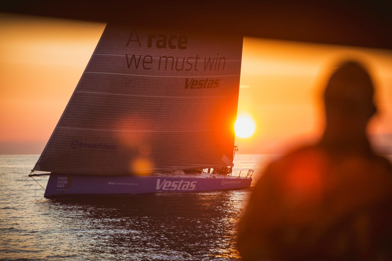 2014-15, Leg9, ONBOARD, TEAM ALVIMEDICA, VOR, Volvo Ocean Race, Ryan Houston, Team Vestas Wind, Sunset