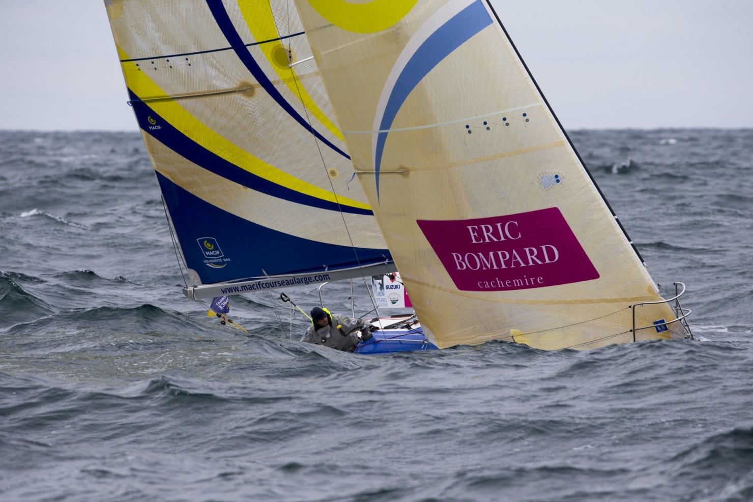 2015, ERIC BOMPARD, ETAPE 4, FIGARO, SOLITAIRE DU FIGARO 2015, VOILE