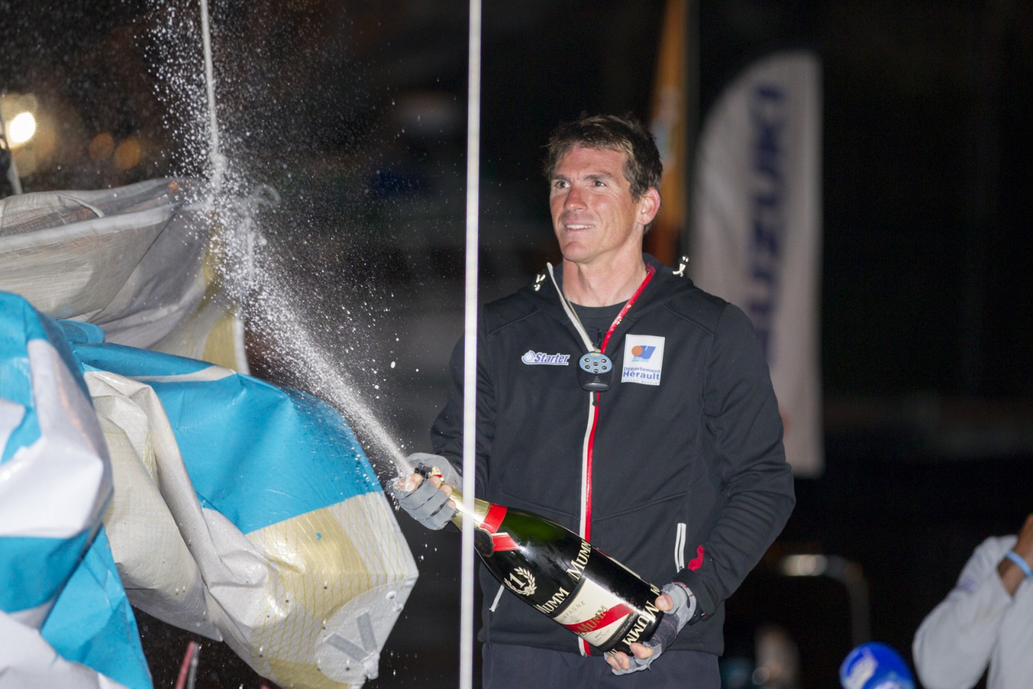 2015, ARRIVEE, ERIC BOMPARD, ETAPE 4, FIGARO, SOLITAIRE DU FIGARO 2015, VOILE