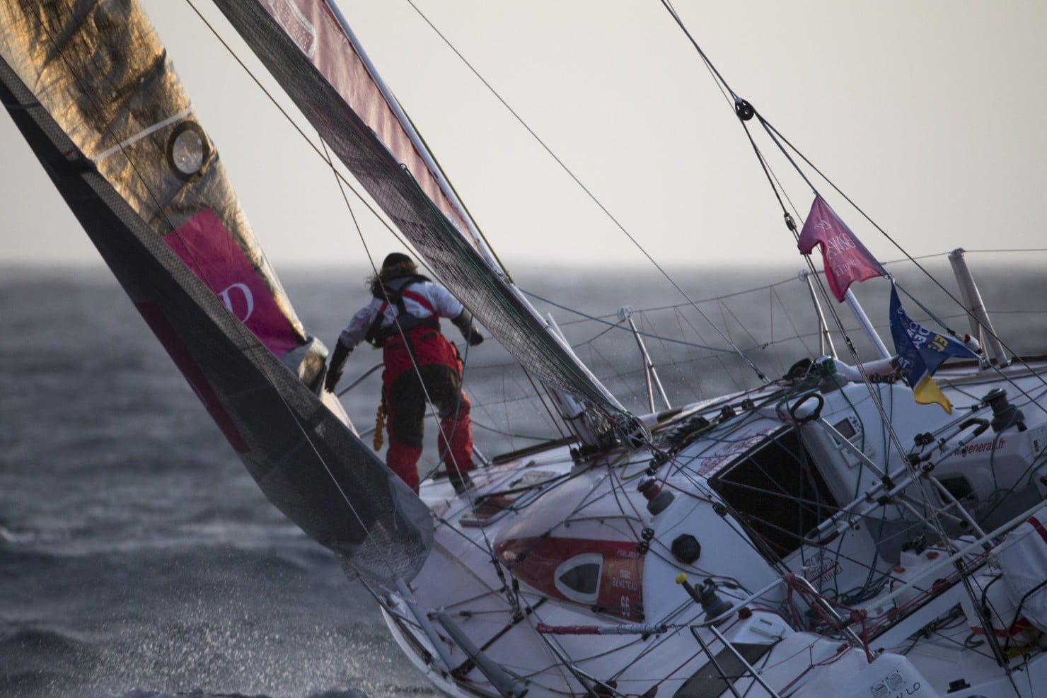 2015, ERIC BOMPARD, ETAPE 2, FIGARO, SOLITAIRE DU FIGARO 2015, VOILE