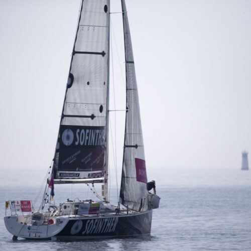 2015, DEPART, ERIC BOMPARD, ETAPE 2, FIGARO, SOLITAIRE DU FIGARO 2015, VOILE