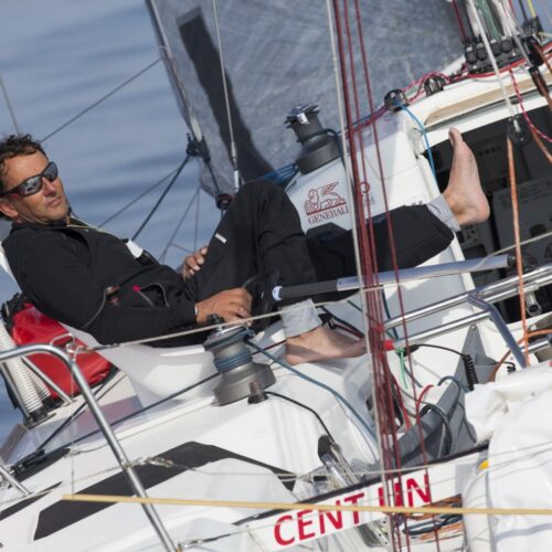 2015, ALAIN GAUTIER, ERIC BOMPARD, ETAPE 3, FIGARO, GENERALI, SOLITAIRE DU FIGARO 2015, VOILE