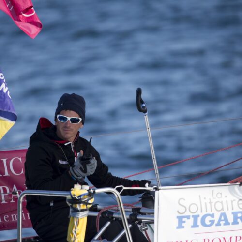 2015, ERIC BOMPARD, ETAPE 2, FIGARO, SKIPPER hERAULT, SOLITAIRE DU FIGARO 2015, VOILE, XAVIER MACAIRE