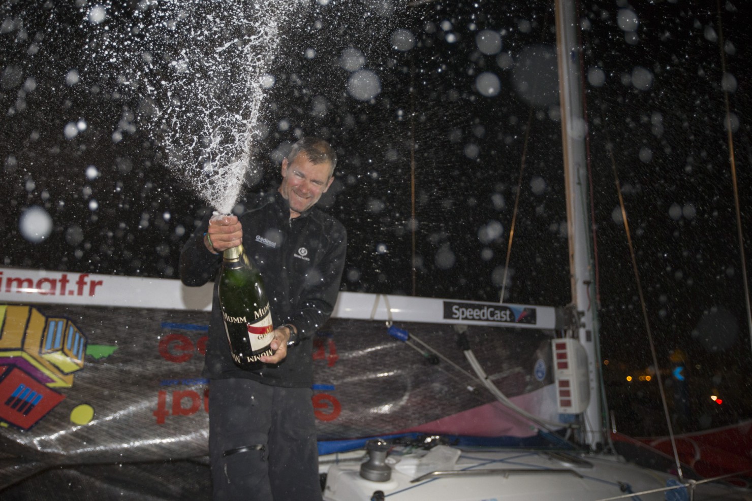 2015, ARRIVEE, CHAMPAGNE, ERIC BOMPARD, ETAPE 1, FIGARO, GEDIMAT, SANXEXO, SOLITAIRE DU FIGARO 2015, THIERRY CHABAGNY, VICTOIRE, VOILE