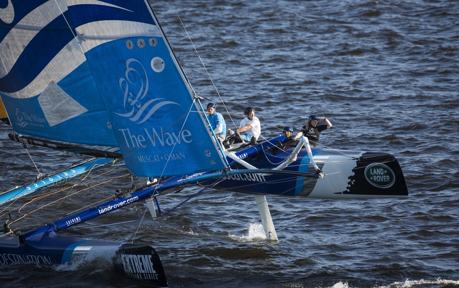 Multihull, St Petersburg, Russia, Act 6, Stadium Sailing, The Extreme Sailing Series