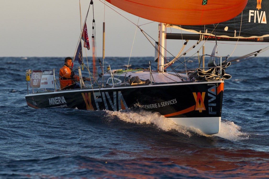 ALEXIS LOISON, ETAPE 1, FIGARO, GENERALI SOLO 2015, VOILE, groupe fiva