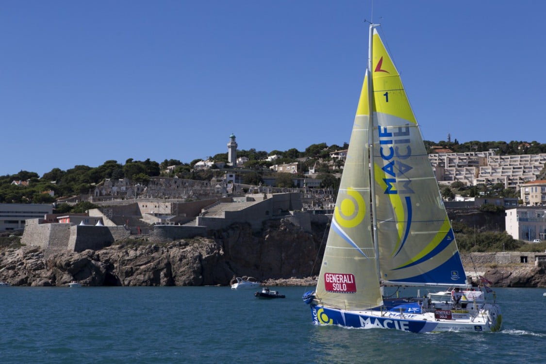 DEPART, ETAPE 1, FIGARO, GENERALI SOLO 2015, VOILE