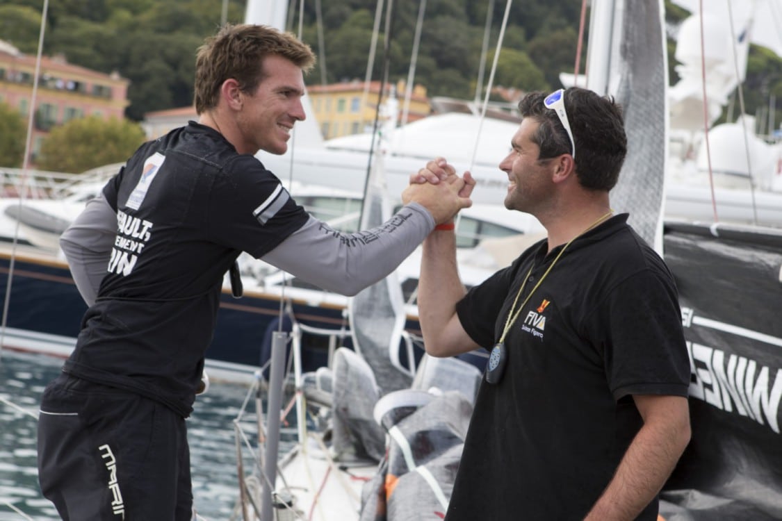 ARRIVEE, FIGARO, GENERALI SOLO 2015, VOILE, nice