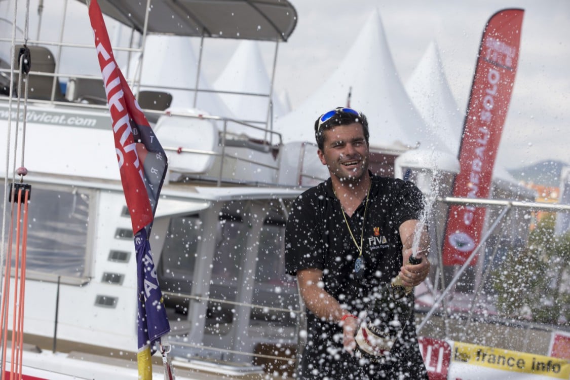 ARRIVEE, FIGARO, GENERALI SOLO 2015, VOILE, nice