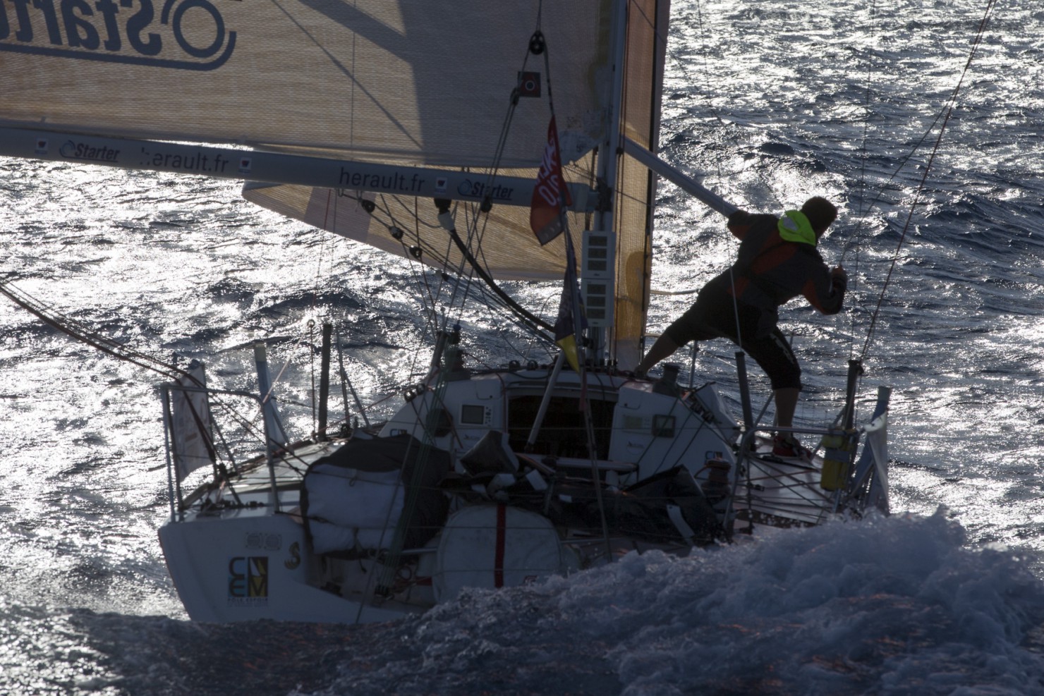 ETAPE 2, FIGARO, GENERALI SOLO 2015, SKIPPER hERAULT, VOILE, XAVIER MACAIRE
