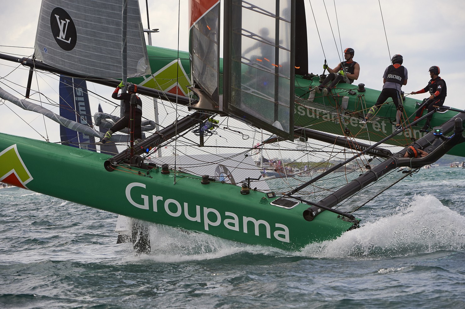 GROUPAMA, TEAM FRANCE, FRANCK CAMMAS, AC45, AC35, CATAMARAN