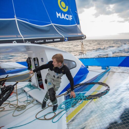 François Gabart, Macif, Onboard