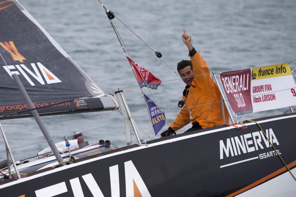 BARCELONE, ETAPE 2, FIGARO, GENERALI SOLO 2015, VOILE
