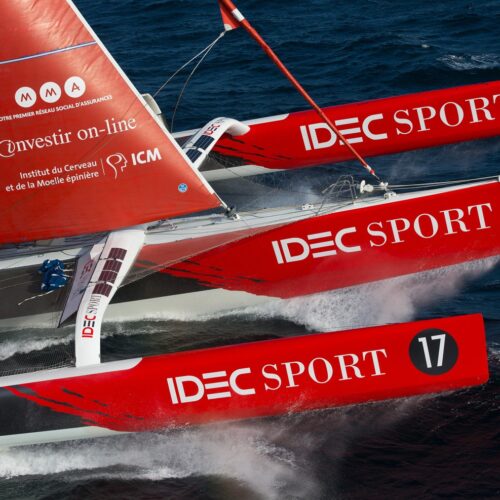 trimaran, octobre, aerial, helico, action, voile, record, entrainement, equipage, multihull, multicoque