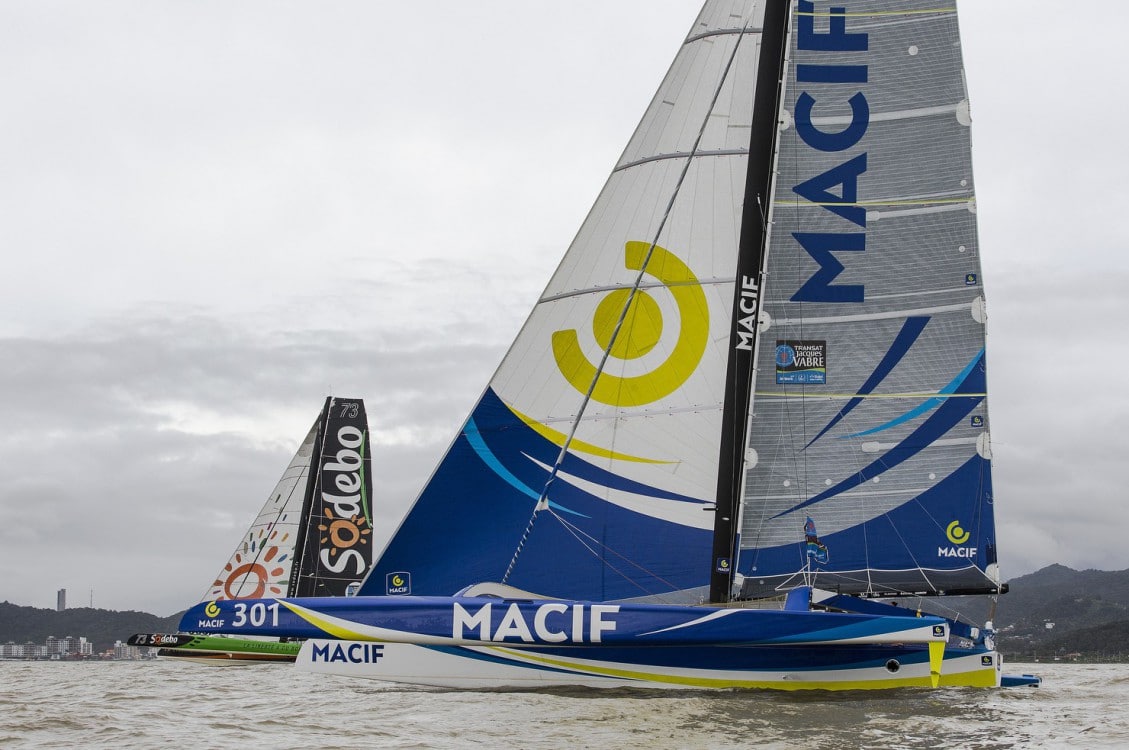 novembre, arrivee, arrival, bresil, amerique du sud, south america, transatlantique, voile, classe, mer, atlantique, ultimes, classe ultime, ultim, duel