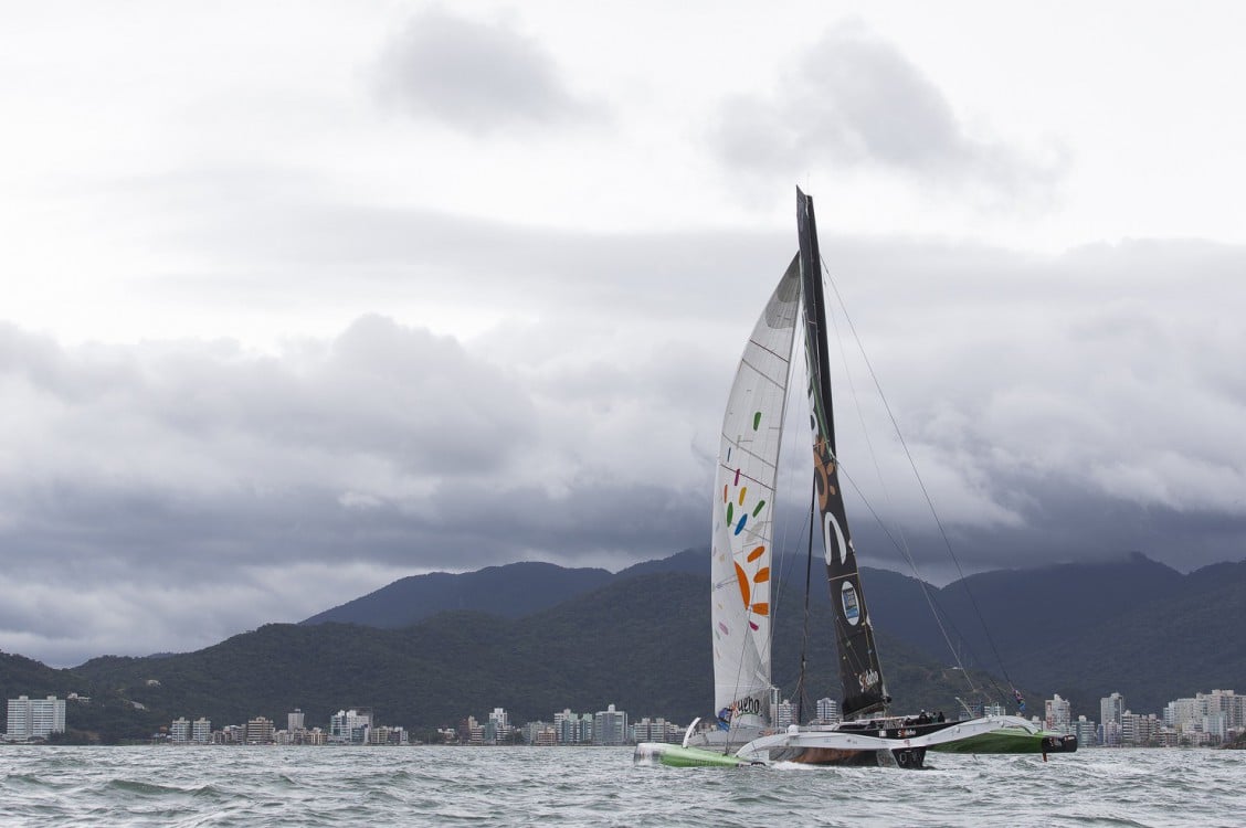novembre, arrivee, arrival, bresil, amerique du sud, south america, transatlantique, voile, classe, mer, atlantique, ultimes, classe ultime, ultim, duel