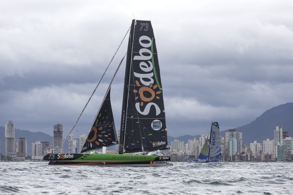 novembre, arrivee, arrival, bresil, amerique du sud, south america, transatlantique, voile, classe, mer, atlantique, ultimes, classe ultime, ultim, duel