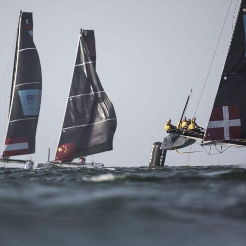 GC32, Foiling Catamaran, Muscat, Oman, The Extreme Sailing Series