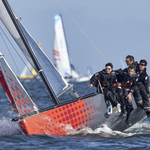 2016-03, JOUR, DAY, LA TRINITE SUR MER - BRITANNY. FRANCE, SPI OUEST, SPI OUEST-FRANCE, MACH 6.50, ACTUAL, YVES LE BLEVEC, SANDRINE BERTHO