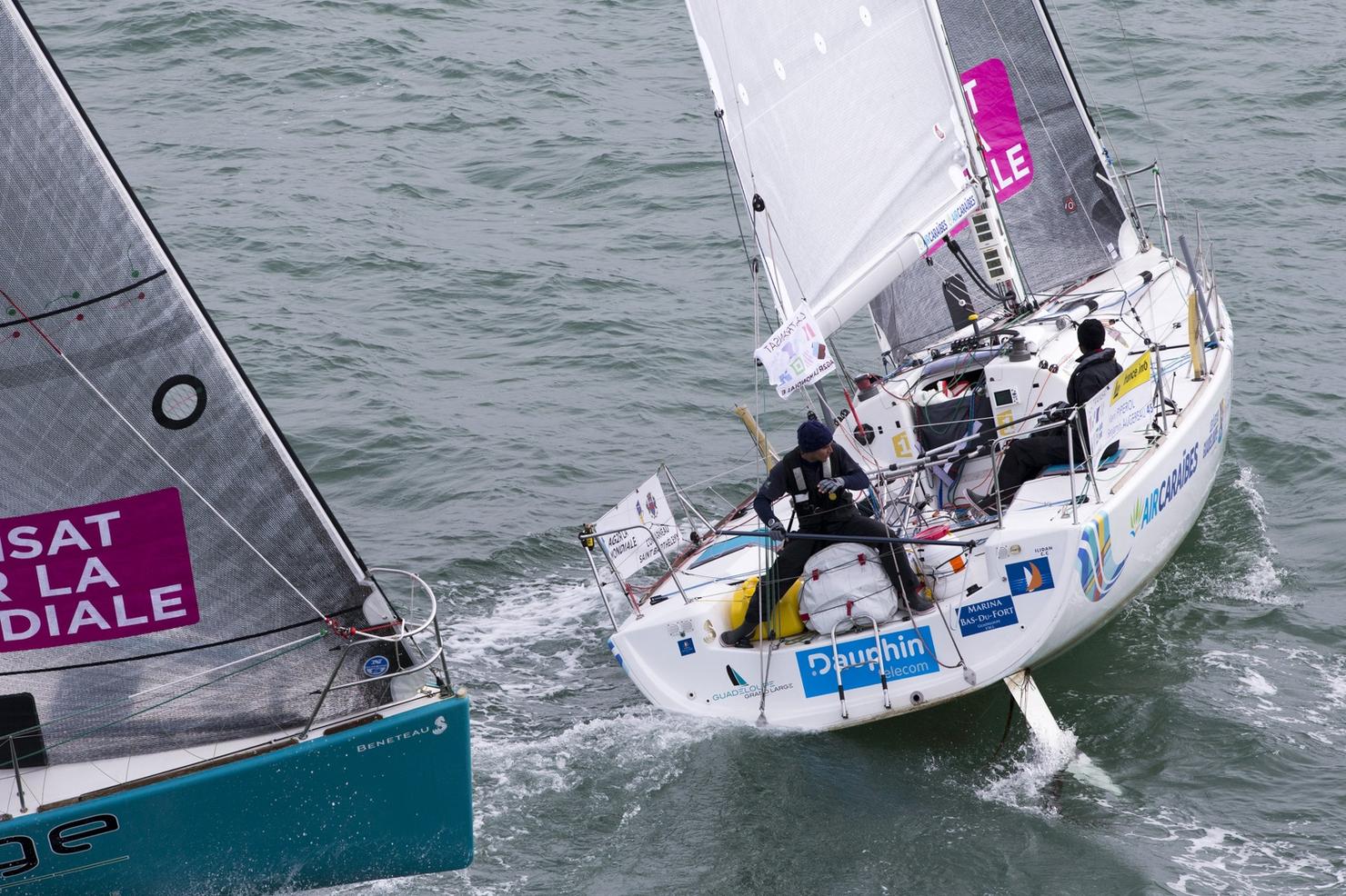 2016, CONCARNEAU, DEPART, FIGARO, TRANSAT AG2R LA MONDIALE, VOILE