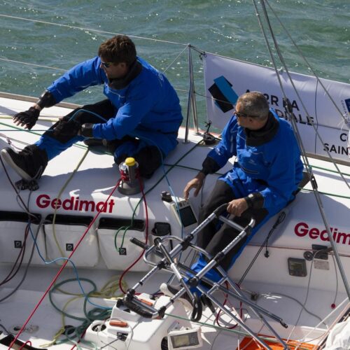 2016, CONCARNEAU, ERWAN TABARLY, FIGARO, GEDIMAT, THIERRY CHABAGNY, TRANSAT AG2R LA MONDIALE, VOILE