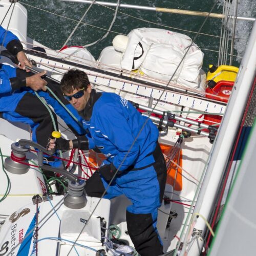 2016, CONCARNEAU, ERWAN TABARLY, FIGARO, GEDIMAT, THIERRY CHABAGNY, TRANSAT AG2R LA MONDIALE, VOILE