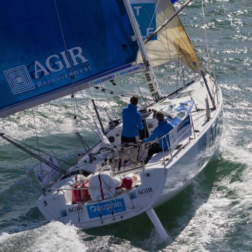 2016, ADRIEN HARDY, AGIR RECOUVREMENT, CONCARNEAU, FIGARO, TRANSAT AG2R LA MONDIALE, VINCENT BIARNES, VOILE