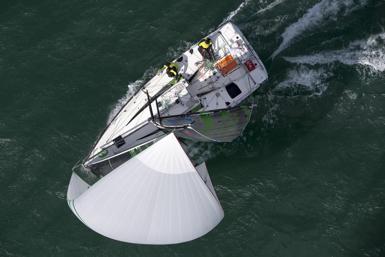 2016, ALEXIS LOISON, CERCLE VERT, CONCARNEAU, FIGARO, GILDAS MORVAN, TRANSAT AG2R LA MONDIALE, VOILE