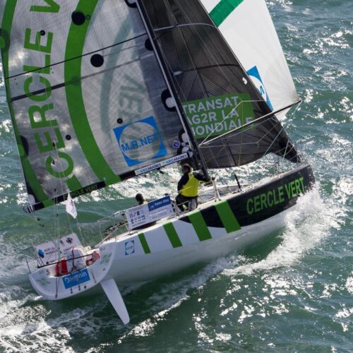 2016, ALEXIS LOISON, CERCLE VERT, CONCARNEAU, FIGARO, GILDAS MORVAN, TRANSAT AG2R LA MONDIALE, VOILE