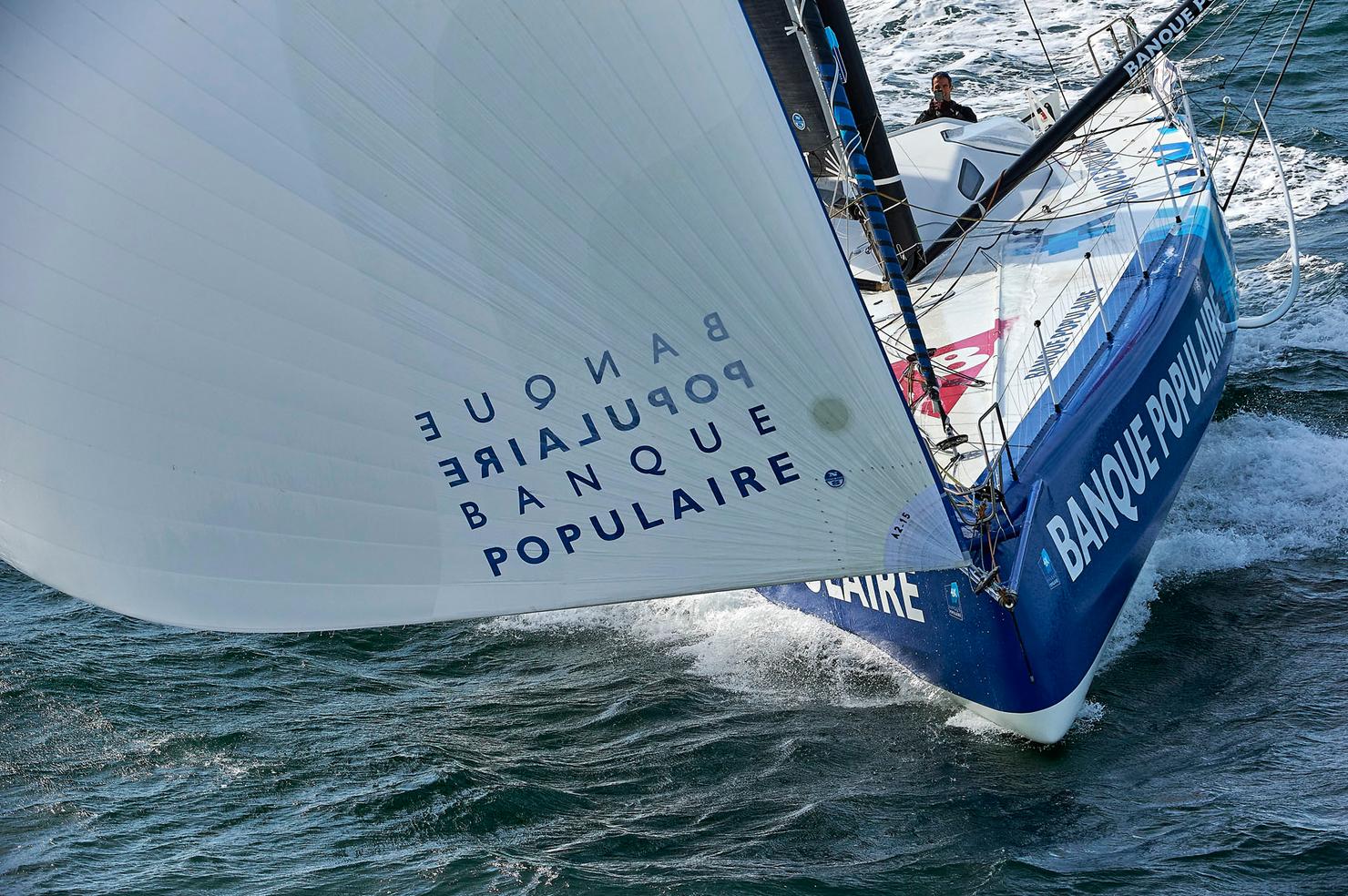 290316, ARMEL LE CLEACH, BANQUE POPULAIRE VIII, MONOCOQUE, MONOHULL, NAVIGATION, SAIL, SEA, TRAINING, VENDEE GLOBE