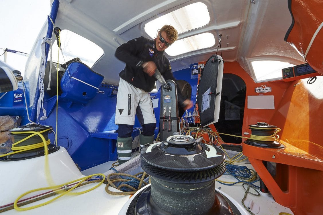 120416, ENTRAINEMENT, PETIT TEMPS, JEAN PIERRE DICK, MONOCOQUE, ST MICHEL, VIRBAC, VOILE, VENDEE GLOBE, 2016