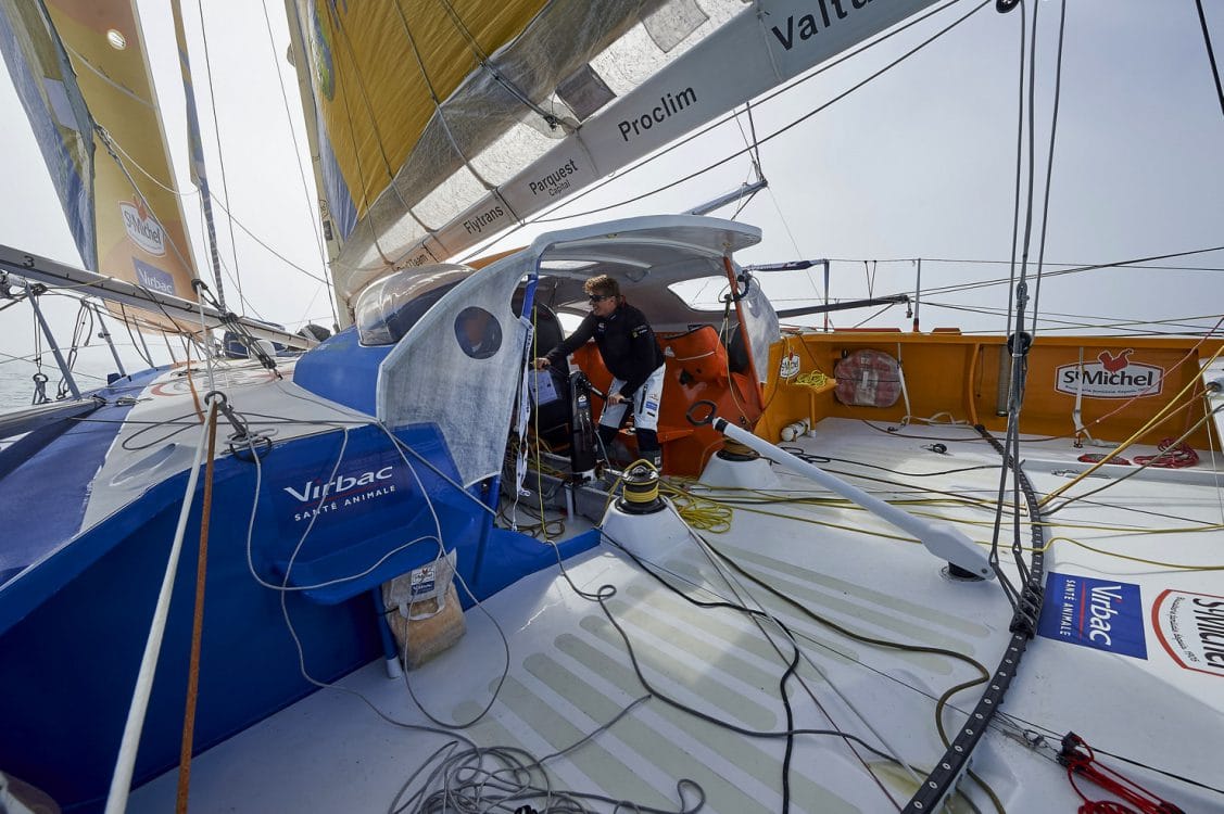 120416, ENTRAINEMENT, PETIT TEMPS, JEAN PIERRE DICK, MONOCOQUE, ST MICHEL, VIRBAC, VOILE, VENDEE GLOBE, 2016