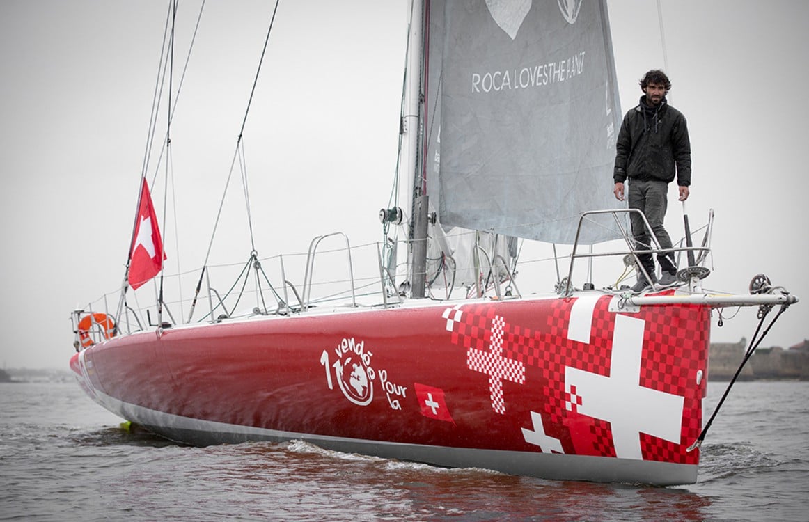 imoca, alan roura, un vendee pour la suisse, super bigou, plan pierre rolland 1999, sui7, depart convoyage, lorient